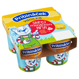 Pribináček Vanilka 4 x 80 g