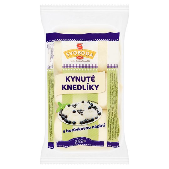 Svoboda Kysnutá knedľa s čučoriedkovou náplňou 300 g