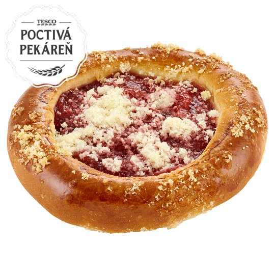 Koláč jahodový s maslovou mrveničkou 75 g