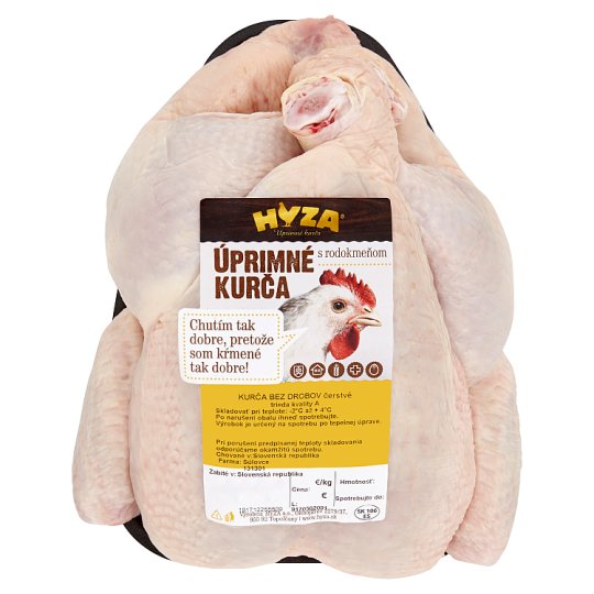 Hyza Úprimné kurča Kurča bez drobov čerstvé