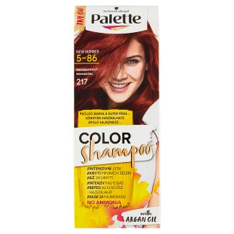 Schwarzkopf Palette Color Shampoo farba na vlasy Mahagónový 5-86 (217)