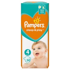 Pampers Sleep&Play Size 4, 50 Nappies