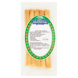 Kluknavská Mliekareň Syrové tyčinky údené 80 g