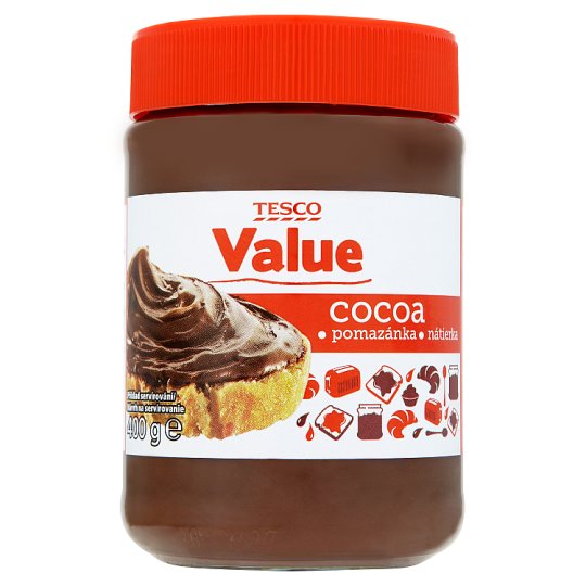 Tesco Value Kakaová nátierka 400 g