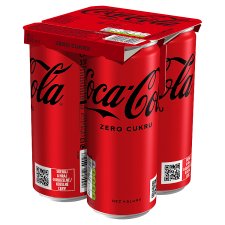 Coca-Cola Zero 4 x 330 ml