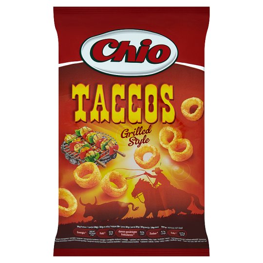 Chio Taccos smažený pšenično-zemiakový snack s pírchuťou taccos 65 g