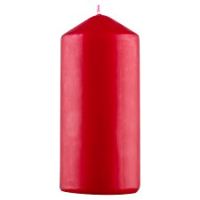 Tesco Red Decorative Candle