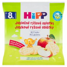 HiPP Bio jablkové ryžové oblátky 30 g