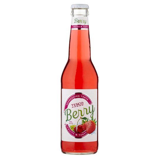 Tesco Berry cider 330 ml Tesco Potraviny