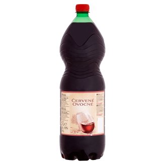 Červené ovocné víno 2 l