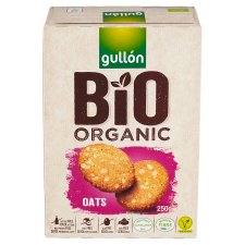 Gullón Organic Biscuits with Oats and Wheat 250 g