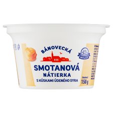 Milsy Bánovce Cream Spread with Chunky Smoked Cheese 150 g