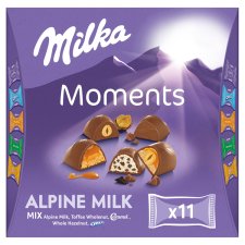 Milka Moments Assortment Box of Chocolates, Praline Mix 97 g