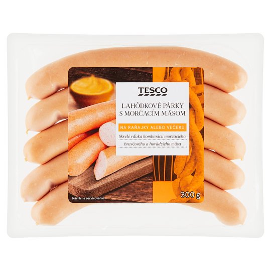 Tesco Delicious Sausages with Turkey Meat 300 g Tesco Groceries