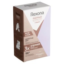Rexona Maximum Protection Sensitive Dry Antiperspirant Cream 45 ml