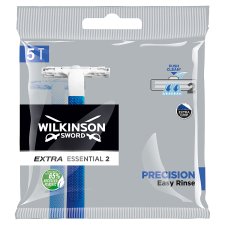 Wilkinson Sword Extra Essential 2 Precision jednorazový holiaci strojček s 2 čepieľkami 5 ks