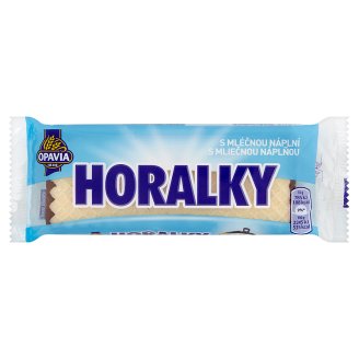 Opavia Horalky S mliečnou náplňou plnená oblátka 35 g