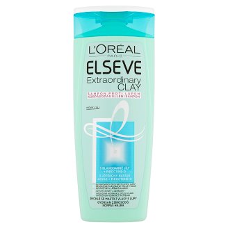 L'Oréal Paris Elseve Extraordinary Clay šampón proti lupinám 250 ml