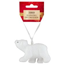 Tesco Polar Bear Hanging Decoration