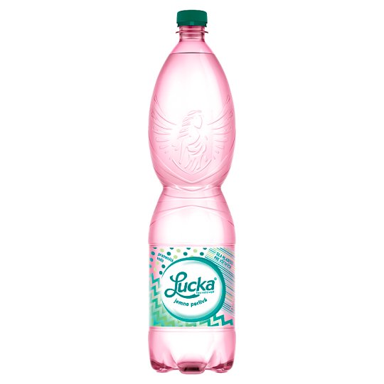 Lucka Jemne perlivá pramenitá voda 1,5 l