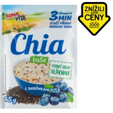 Bona Vita Chia and Blueberry Oatmeal 65 g