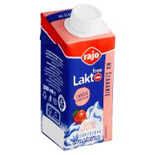 Rajo Lakto Free Whipping Cream 30% 200 ml