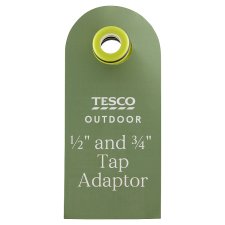 Tesco Outdoor 1/2" and 3/4" Tap Adaptor