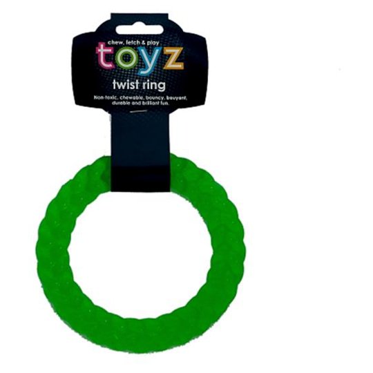 Petface Toyz Skrútený krúžok zelený
