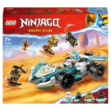 LEGO NINJAGO 71791 Zane's Dragon Power Spinjitzu Race Car