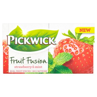 Pickwick Fruit Fusion Strawberry & Mint 20 x 2 g
