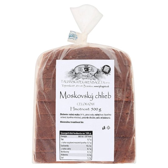 TP Bageta Moskovský chlieb celoražný 500 g