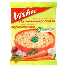 Vishu Instant Noodle Soup with Curry-Chicken Flavour 60 g