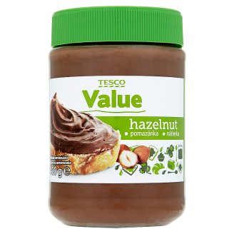 Tesco Value Kakaovo-oriešková nátierka 400 g