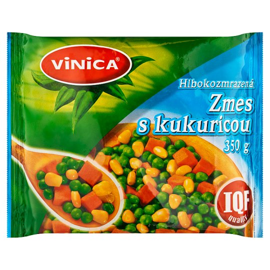 Vinica Hlbokozmrazená zmes s kukuricou 350 g