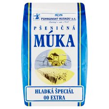 Mlyn Pohronský Ruskov Wheat Flour Smooth Special 00 Extra 1 kg