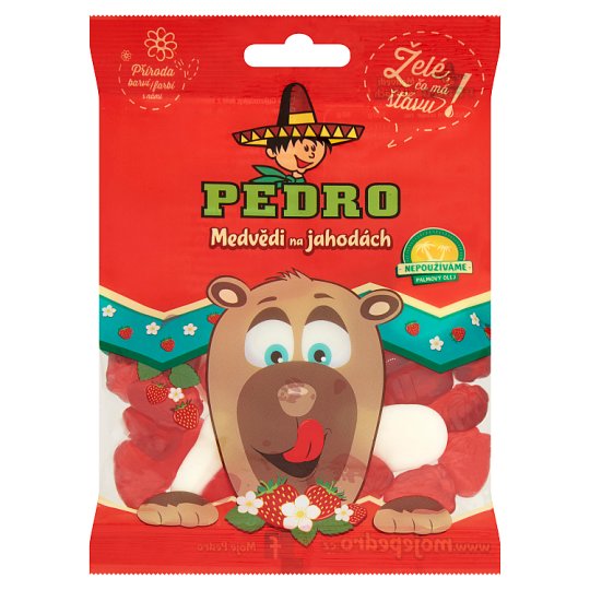 Pedro Medvědi na jahodách 80 g