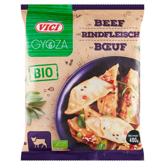 Vici Gyoza Bio Dumplings with Beef 400 g Tesco Groceries