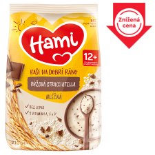 Hami Porridge on Good Morning Rice Milk Porridge Stracciatella 210 g