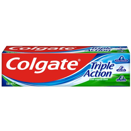 Colgate Triple Action Original Mint zubná pasta 100 ml