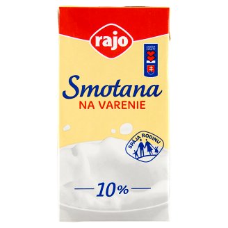 Rajo Smotana na varenie 10 % 500 ml