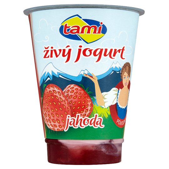 Tami Live Yoghurt Strawberry 180 g