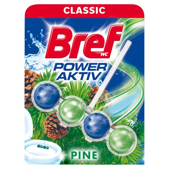 Bref Power Aktiv Pine Forest tuhý WC blok 50 g