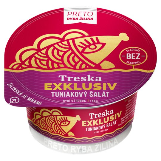 Ryba Žilina Preto Exklusiv Cod in Mayonnaise with Tuna Salad 145 g