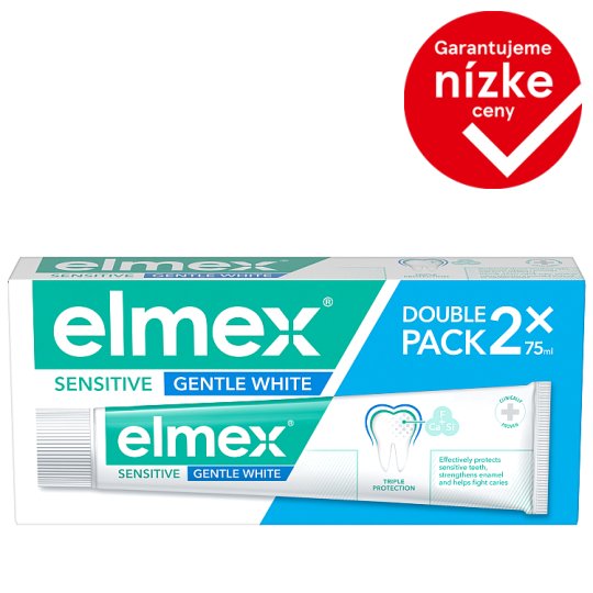 elmex Sensitive Whitening zubná pasta 2 x 75 ml