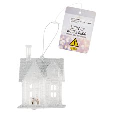 Light Up Hanging Acrylic House