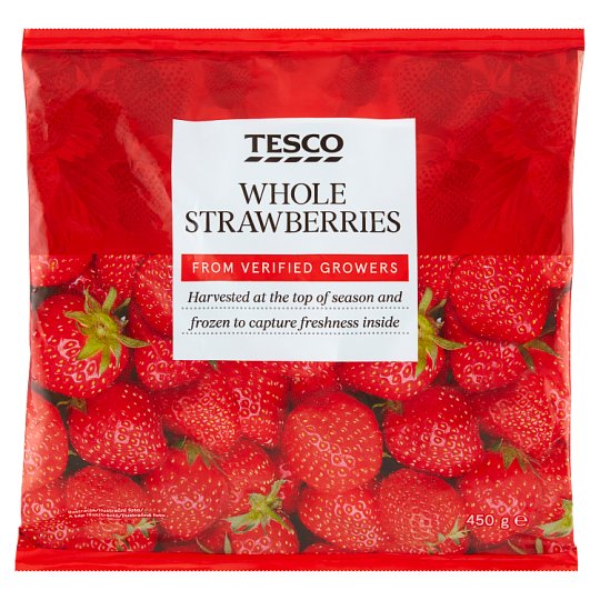 Tesco Jahody 450 g