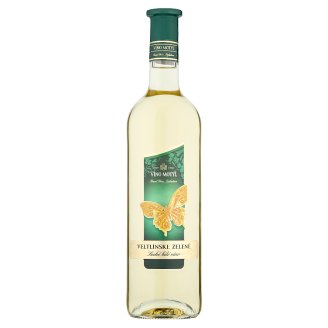 Víno Motýl Veltlinské zelené víno biele suché 0,75 l