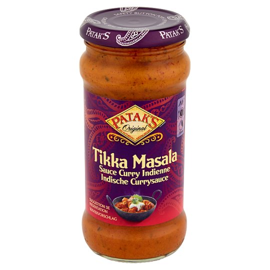 Patak's Tikka Masala kari omáčka 350 g Tesco Potraviny