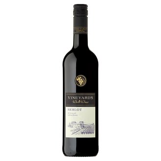 Vineyards World Wines Merlot červené víno suché 750 ml