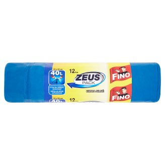 Fino Zeus Pack vrecia na odpad zaťahovacie extra silné 40 l 12 ks
